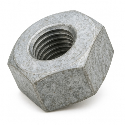 M27 Full Nut DIN 934 Hot Dipped Galvanised Gr.6 Pack 25