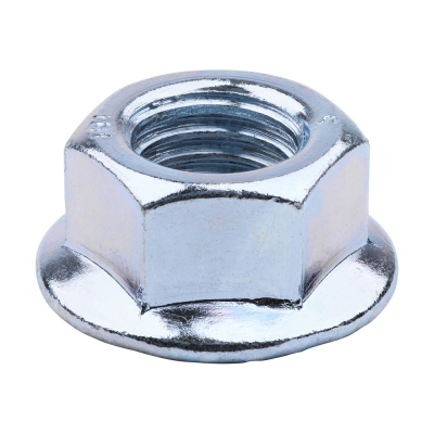 M12 Serrated Flanged Nut DIN 6923 Zinc Plated Gr.6 Pack 100