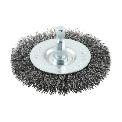 75 Drill Crimped Steel Wire Wheel Brush Timco Ea