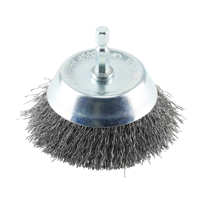 75 Drill Crimped Steel Wire Cup Brush Timco Ea