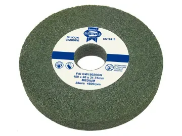 150x20 Medium Silicon Carbide Green Grinding Wheel