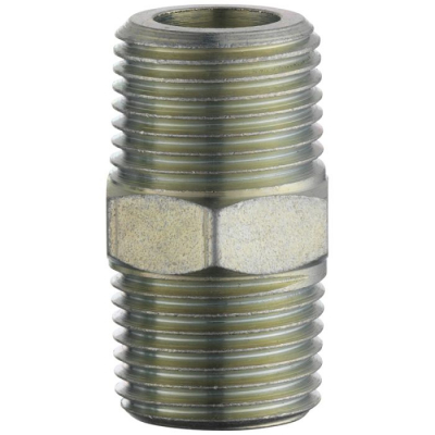 Double Union Connector Male Thread BSP Tapered 1/4 Both Ends