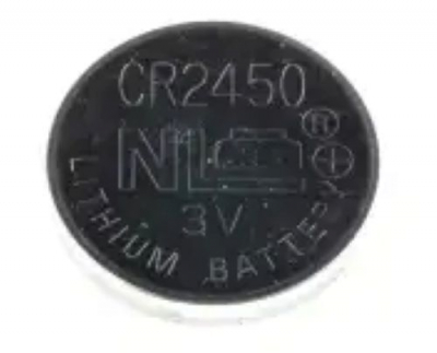 CR2450 3V, 24.5mm Lithium Battery RS Pro