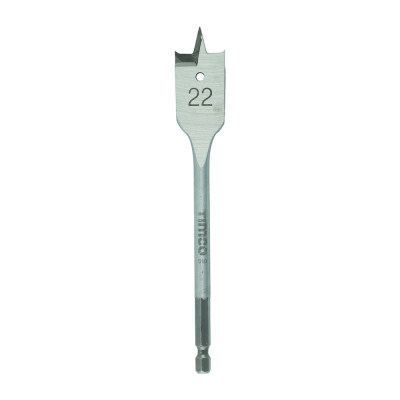 22.0x152 Flat Wood Drill Bit Timco