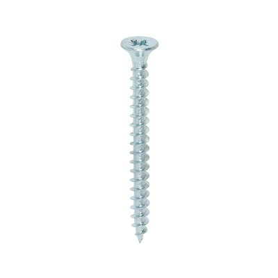 4.5x50 Pozi Countersunk Chipboard Screw Zinc Plated Timco Solo Range Pack 200