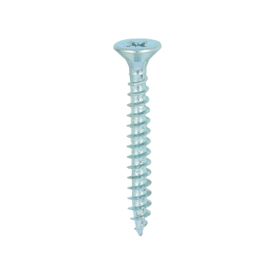 6x50 Pozi Countersunk Chipboard Screw Zinc Plated Timco Solo Range Pack 200