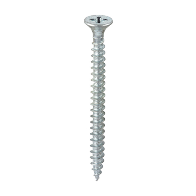 6x70 Pozi Countersunk Chipboard Screw Zinc Plated Timco Solo Range Pack 200