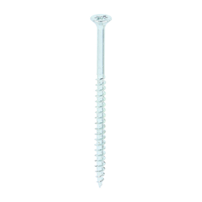 6x100 Pozi Countersunk Chipboard Screw Zinc Plated Timco Solo Range Pack 100