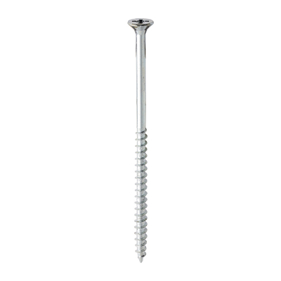 6x120 Pozi Countersunk Chipboard Screw Zinc Plated Timco Solo Range Pack 100