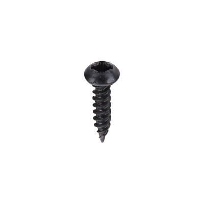 No6x5/8 Pozi Round Woodscrew BLACKJAX Pack 200