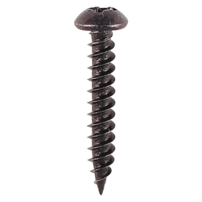 No6x3/4 Pozi Round Woodscrew BLACKJAX Pack 200