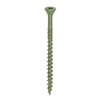 4.5x65 Torx Countersunk Decking Green Screw Timco C2 Range Pack 250
