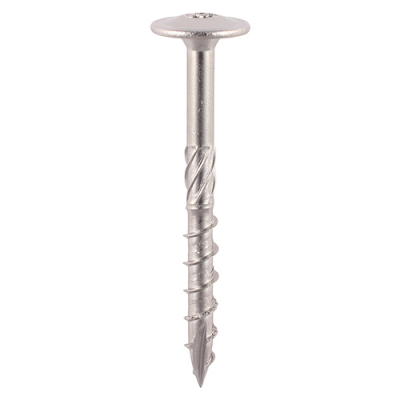 8.0x80 Torx Wafer Timber Screw A2 Pack 20