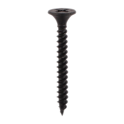 3.5x25 Phillips Bugle Fine Drywall Screw Grey Pack 200