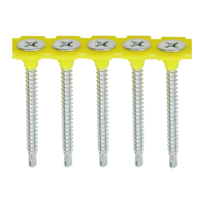 3.5x45 Collated Self Drilling & Self Tapping Phillips Bugle Drywall Screw