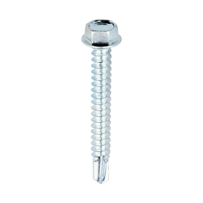 5.5x45 Hex Metal to Light Section Steel S/D Screw Zinc Pack 500