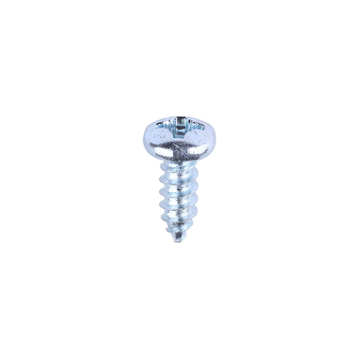 No6x3/8 Pozi Pan Ab Point Self Tapping Screw DIN 7981CZ Zinc Plated Pack 200