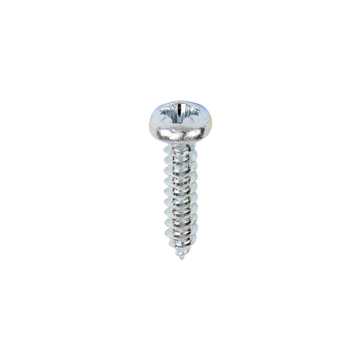 No6x5/8 Pozi Pan Ab Point Self Tapping Screw DIN 7981CZ Zinc Plated Pack 200