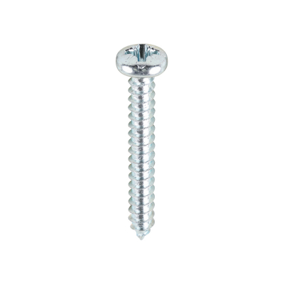 No6x1 Pozi Pan Ab Point Self Tapping Screw DIN 7981CZ Zinc Plated Pack 200