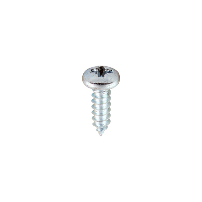 No8x1/2 Pozi Pan Ab Point Self Tapping Screw DIN 7981CZ Zinc Plated Pack 200