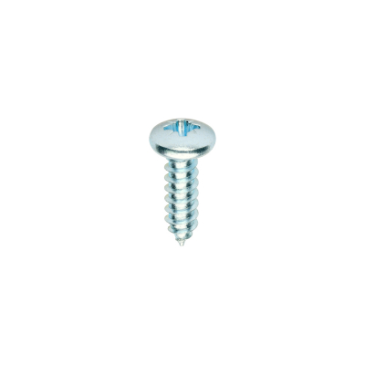No10x5/8 Pozi Pan Ab Point Self Tapping Screw DIN 7981CZ Zinc Plated Pack 200
