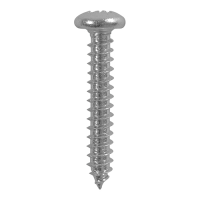 2.9x6.5 Pozi Pan Ab Point Self Tapping Screw DIN 7981CZ A2 Pack 200