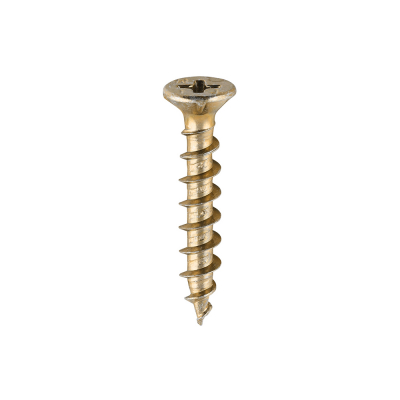 4.3x25 Unreinforced Frame Screw Zinc & Yellow Timco 200 Range Pack 1000