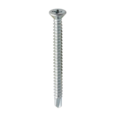 3.9x45 Reinforced Frame Screw Zinc Plated Timco 120 Range Pack 500