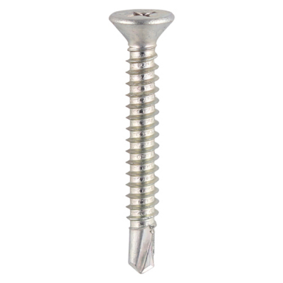 4.8x25 Reinforced Frame Screw Zinc Plated Timco 423 Range Pack 1000