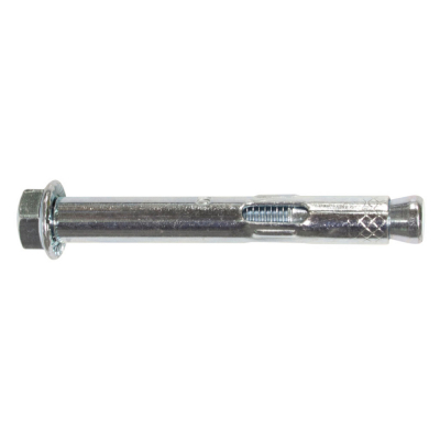 D8x40 Projecting Sleeve Anchor M6 Grip 5mm Zinc Plated MasonMate Pack 100