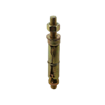 M10:10P Projecting Shield Anchor Zinc & Yellow Plated JCP Ankerit Pack 50