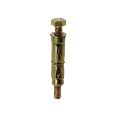 M10:50L Loose Shield Anchor Zinc & Yellow Plated JCP Ankerit Pack 50