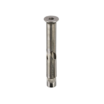 D10x80 Countersunk Sleeve Anchor M8 Grip 19mm A2 JCP Ankerit Pack 50