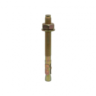 M6x55 Through Anchor Zinc & Yellow Plated JCP Pack 100