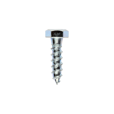 8x30 Coachscrew DIN 571 Zinc Plated Pack 200