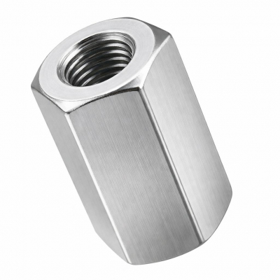 M12x36 Hex Connecting Nut DIN 6334 A2 Pack 100