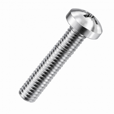 M8x70 Pozi Pan Screw DIN 7985 A4 Pack 100