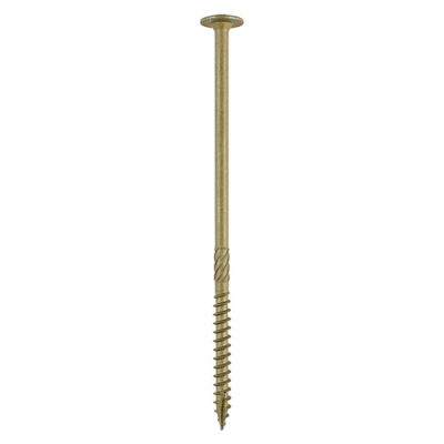 6.7x125 Torx Wafer Timber Screw Green Pack 30