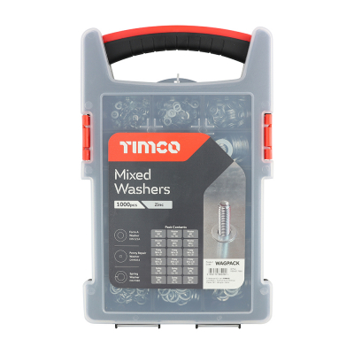 Washer Assortment Timco Pack 1000