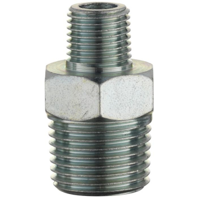 Double Union Reducing Connector Male Thread BSP Tapered 1/2 to Male Thread BSP Tapered 1/4