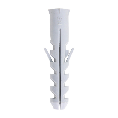 14x75 Type E Wall Plug Nylon Grey Pack 30