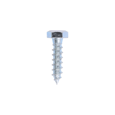 6x25 Coachscrew DIN 571 Zinc Plated Pack 250