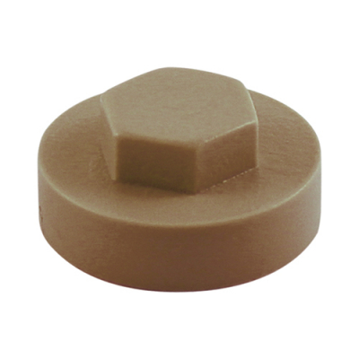 16 Hex Head Cover Cap Merlin Grey Pack 1000