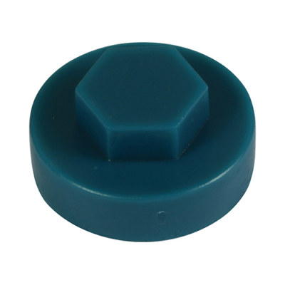 16 Hex Head Cover Cap Ocean Blue Pack 1000
