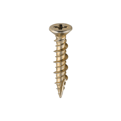 4.8x25 Unreinforced Frame Screw Zinc & Yellow Timco 100 Range Pack 1000