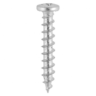 4.8x20 Friction Stay Screw 410 Stainless Steel & Silver Organic Timco 215 Range Pack 1000