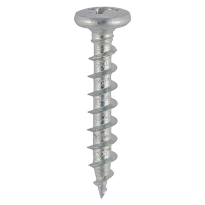 4.3x20 Friction Stay Screw 410 Stainless Steel & Silver Organic Timco 211 Range Pack 1000