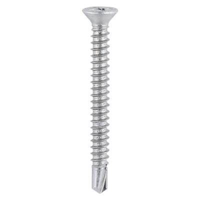 3.9x32 Reinforced Frame Screw 410 Stainless Steel & Silver Organic Timco 120 Range Pack 1000