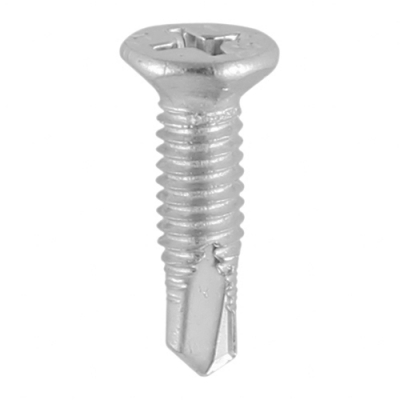 M4x16 Reinforced Frame Screw 410 Stainless Steel & Silver Organic Timco 230 Range Pack 1000