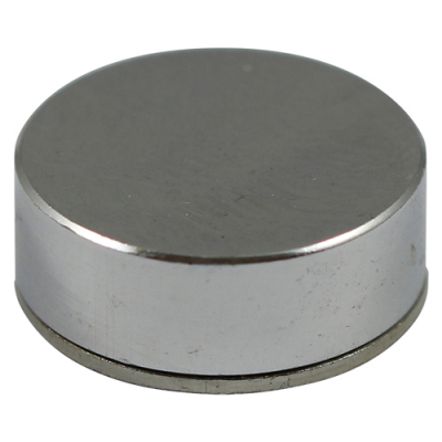 12 Threaded Screw Cover Cap Polished Chrome Pack 4